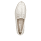 Goldene remonte Damen Loafer D0K02-90 mit einem Gummizug. Schuh von oben.