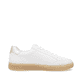 Weiße remonte Damen Sneaker Low D2C02-80 mit Reißverschluss sowie Komfortweite G. Schuh Innenseite.