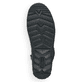 
Tiefschwarze remonte Damen Schnürstiefel R8480-01 mit Schnürung und Reißverschluss. Schuh Laufsohle