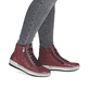 Rote remonte Damen Schnürstiefel D0772-36 mit wasserabweisender TEX-Membran. Schuh am Fuß.