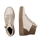 
Sternenweiße remonte Damen Schnürstiefel R7997-80 mit Schnürung und Reißverschluss. Schuhpaar von oben.