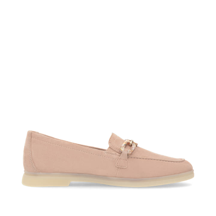 Rosane remonte Damen Loafer D2F00-31 mit einem Gummizug. Schuh Innenseite.