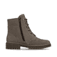 Graue remonte Damen Schnürstiefel D3W70-42 mit wasserabweisender TEX-Membran. Schuh Innenseite.