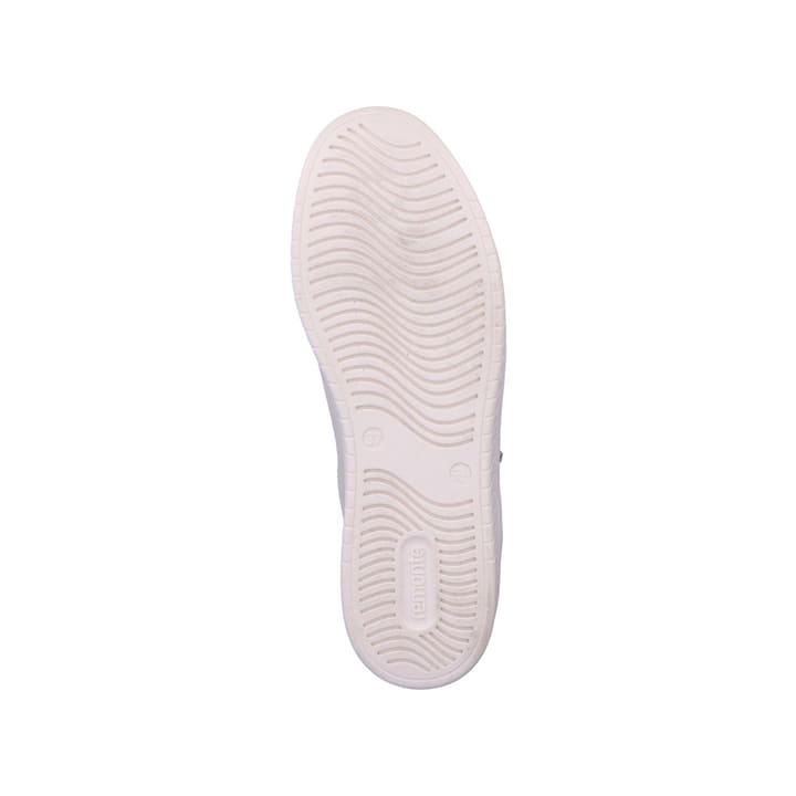 Macciatoweiße remonte Damen Sneaker D0J01-82 mit einer besonders leichten Sohle. Schuh Laufsohle