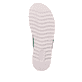 
Smaragdgrüne remonte Damen Pantoletten D0Q51-52 mit einer flexiblen Plateausohle. Schuh Laufsohle