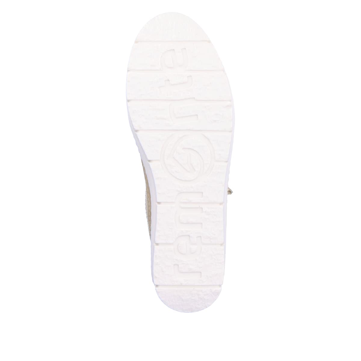 Metallische remonte Damen Sneaker Low D5826-60 mit einem Reißverschluss. Schuh Laufsohle.