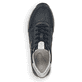 Blaue remonte Damen Sneaker Low R6705-14 mit Reißverschluss sowie Komfortweite G. Schuh von oben.