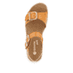 
Dunkelbraune remonte Damen Kurzstiefel D1B75-25 mit einer flexiblen Profilsohle. Schuh seitlich schräg