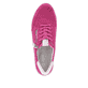 Rosane remonte Damen Sneaker R6705-31 mit Reißverschluss sowie Komfortweite G. Schuh von oben.