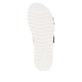 Mules remonte vertes pour femme D0Q66-52 avec boucle tendance. Semelle extérieure de la chaussure.