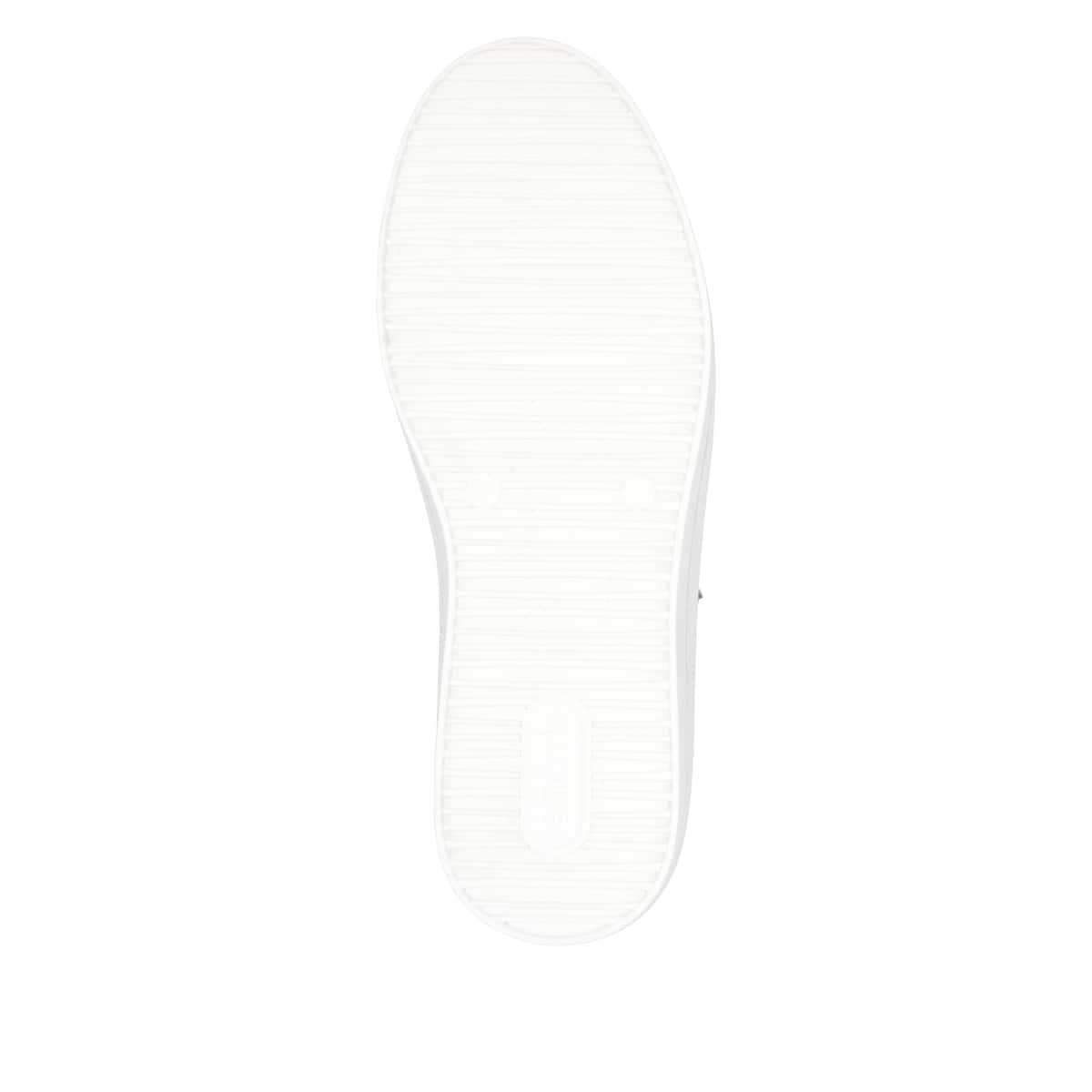 Weiße remonte Damen Sneaker Low D1C08-80 mit Reißverschluss sowie Komfortweite G. Schuh Laufsohle.