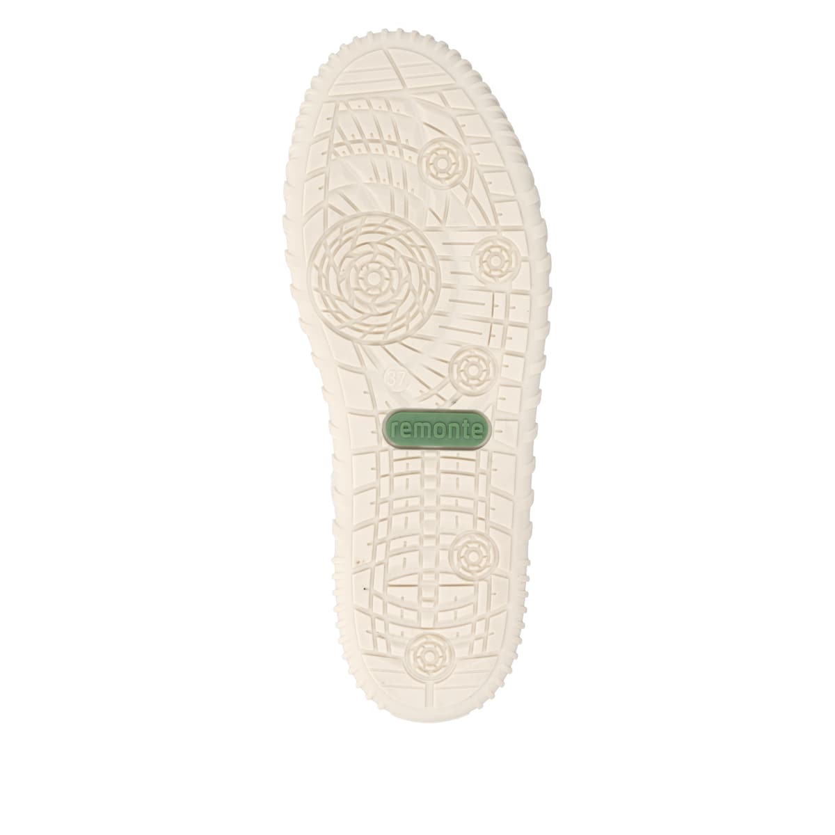 Weiße remonte Damen Schnürstiefel D4A74-80 mit wasserabweisender TEX-Membran. Schuh Laufsohle.