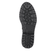 
Mitternachtsschwarze remonte Damen Hochschaftstiefel R6581-04 mit Reißverschluss. Schuh Laufsohle
