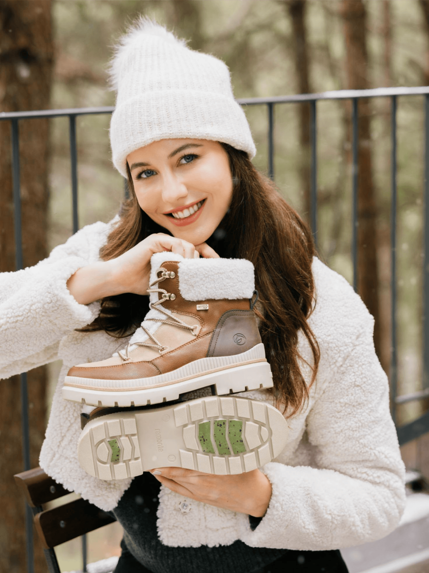 Bottes d\'hiver à lacets d0c80-22 de remonte.