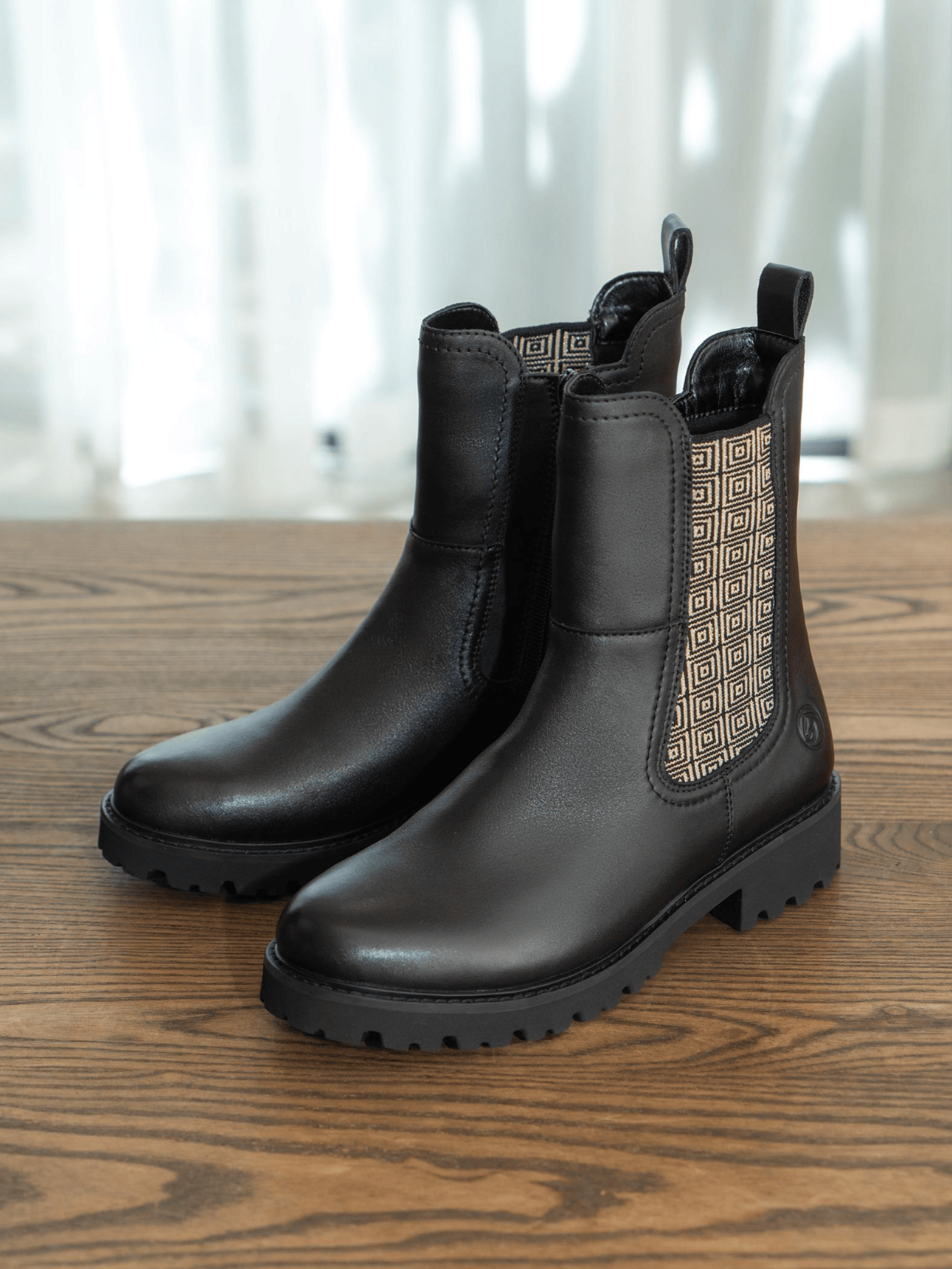 Herbstliche Chelsea Boots d8694-03.